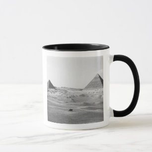 Taza El Cairo Egipto, Pirámides de Giza
