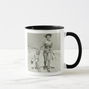 Taza El caminar de la madre y del hijo