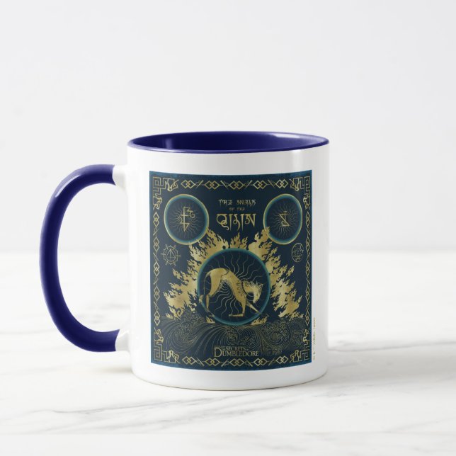 Taza El Camino del Tapiz de Agua Dorada Qilin (Izquierda)