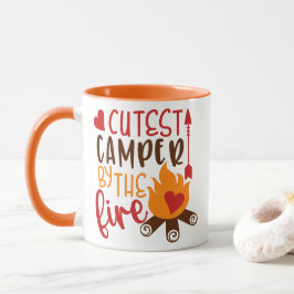 Taza El Camper Más Cuidadoso Junto Al Campfire Funny Ca