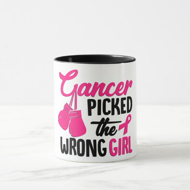 Taza El Cáncer Eligió Al Chica Equivocado (Centro)