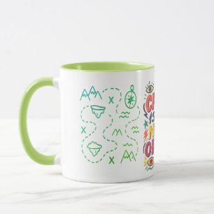 Taza "El caos es el nuevo orden" - Declaración gráfica 