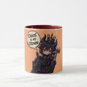 Taza El Caos Es Mi Corona