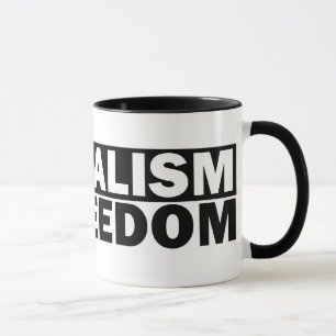 Taza El capitalismo es libertad