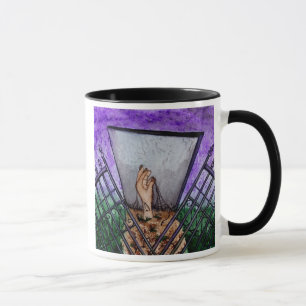 Taza El cementerio bloquea la tarjeta de felicitación