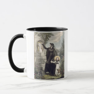 Taza El cementerio de Pere Lachaise, impreso por