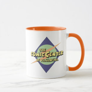 Taza El Centro de Cómics de Pasadena