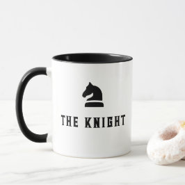 Taza El cerco de ajedrez Knight