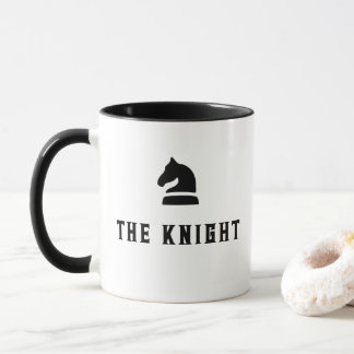 Taza El cerco de ajedrez Knight
