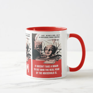 Taza El cerebro que no moriría