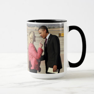 Taza El cervecero de enero pone en Obama