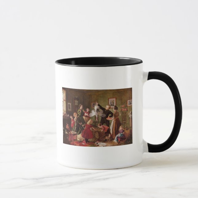 Taza El cesto del navidad (Derecha)