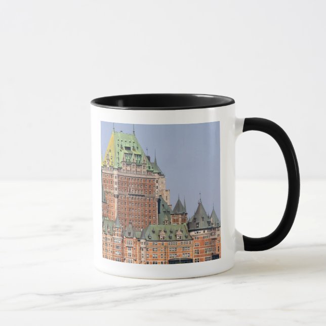 Taza El Chateau Frontenac en la ciudad de Quebec, Canad (Derecha)