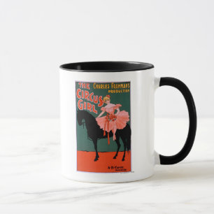 Taza El chica del circo - mujer en Theatrical del