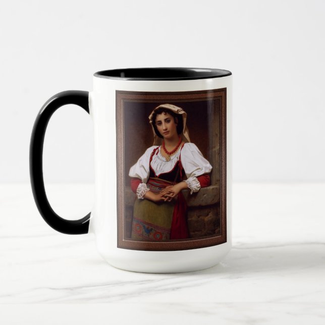 Taza El Chica napolitano de Hugues Merle (Izquierda)