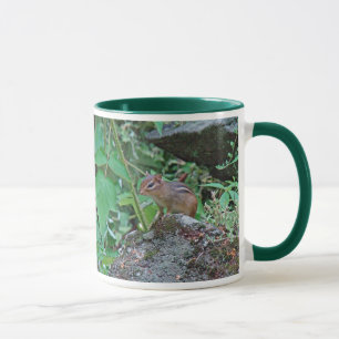 Taza El Chipmunk oriental en el rock