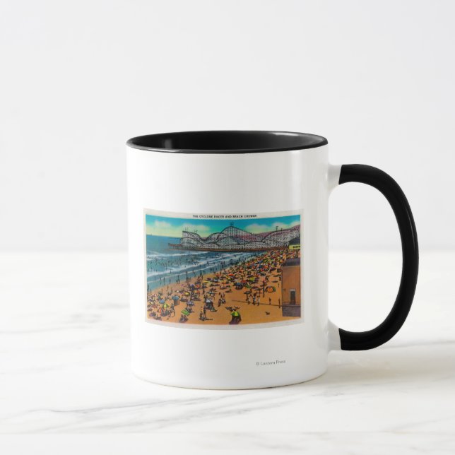 Taza El ciclón Racer y las multitudes de playas, Long B (Derecha)