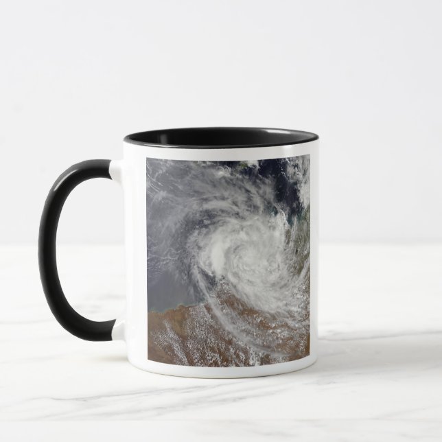 Taza El ciclón tropical Billy sobre Australia (Izquierda)