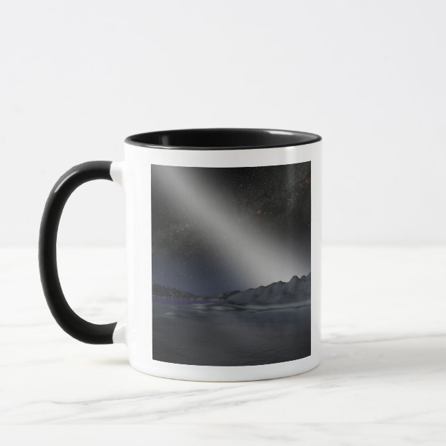 Taza El cielo nocturno de un planeta alienígena hipotét (Izquierda)