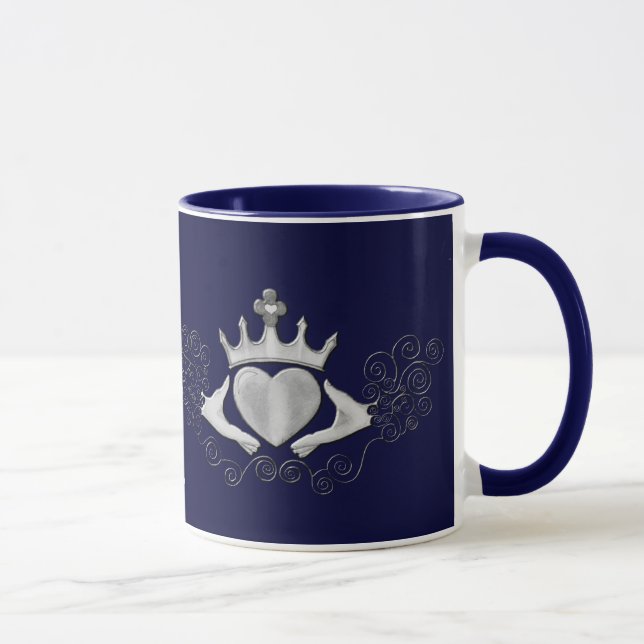 Taza El Claddagh (Plata) (Derecha)