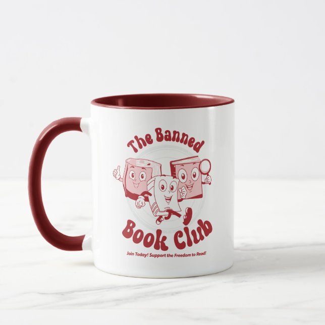 Taza El Club del Libro Prohibido (Izquierda)