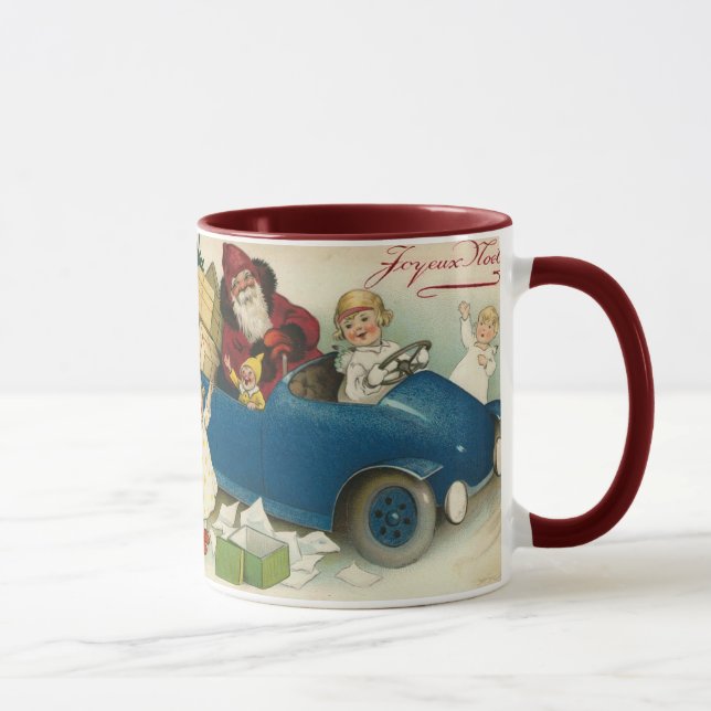 Taza El coche de Santa (Derecha)