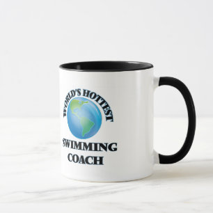 Taza El coche más caliente de la natación del mundo