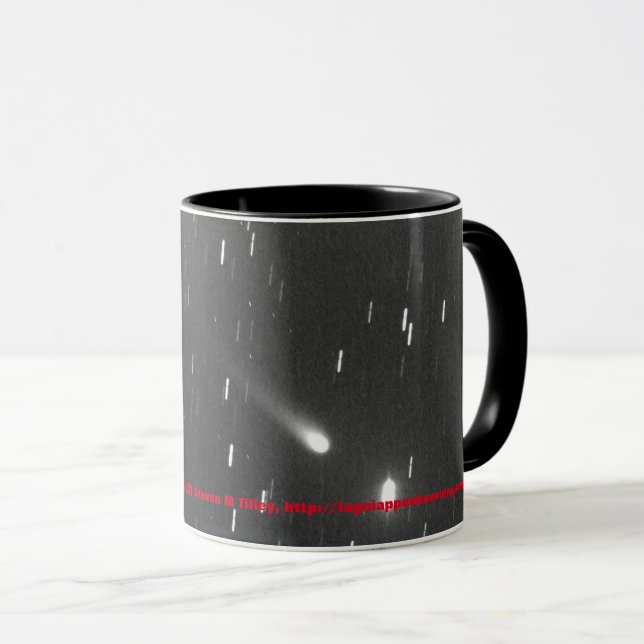 Taza El cometa C/2015 V2 (Johnson) (Anverso derecho)