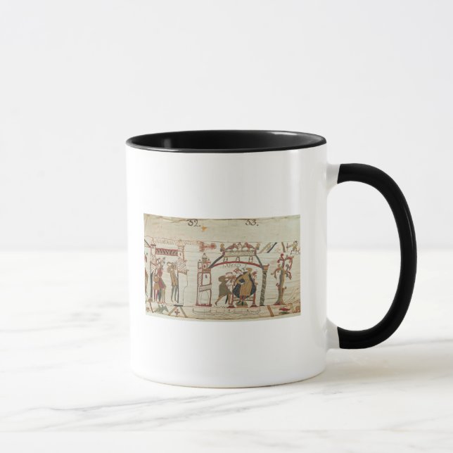 Taza El cometa y Harold de Halley que reciben malas (Derecha)