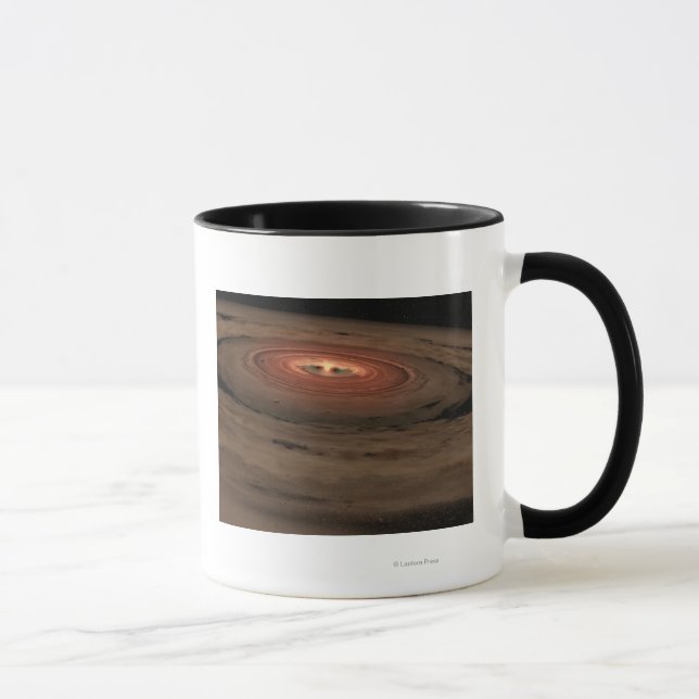 Taza El concepto de artista Mini sistema solar en la cr (Derecha)
