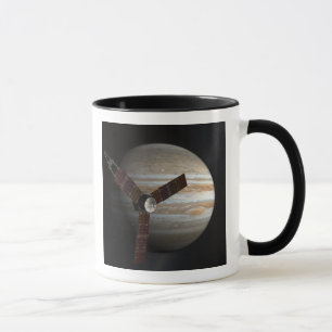 Taza El concepto del artista de la nave espacial de