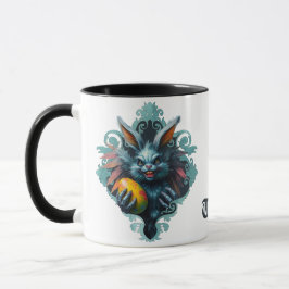 Taza El conejo espeluznante de Pascua