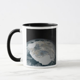 Taza El continente congelado de la Antártida