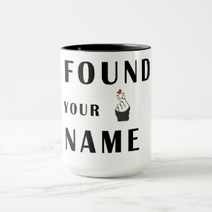 Taza El corazón del dedo