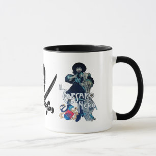 TAZA EL CORSARIO NEGRO CRUZÓ LAS ESPALDAS