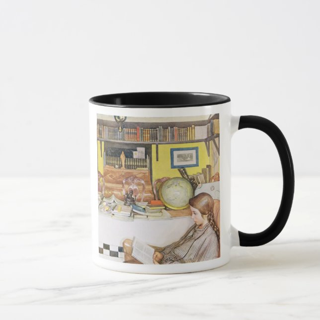 Taza El cuarto de lectura, pub. en "Lasst Licht Hinin" (Derecha)