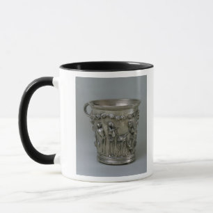 Taza El cubilete grabó en relieve con los esqueletos