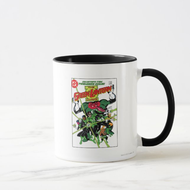 Taza El Cuerpo de Linternas Verdes (Derecha)