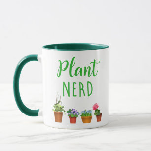 Taza El cultivar un huerto divertido y Houseplant del