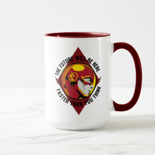 Taza El de destello "el futuro estarán aquí "