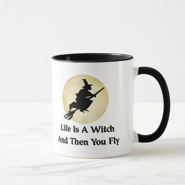 Taza El decir clásico de la bruja (Derecha)
