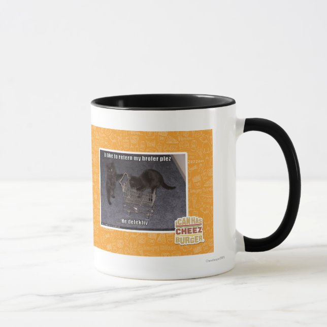 Taza Él defectiv (Derecha)