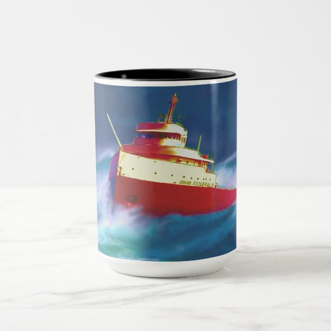 TAZA EL DESAPARECIMIENTO DE EDMUND FITZGERALD (Centro)
