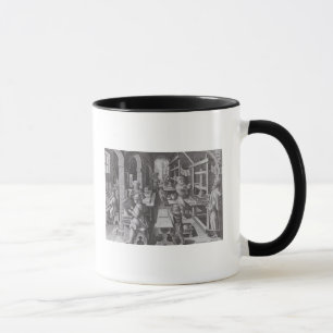 Taza El desarrollo de la impresión