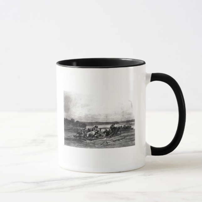 Taza El descubrimiento del Mississippi de Soto (Derecha)