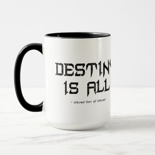 Taza El destino es todo un reino vicioso (Izquierda)