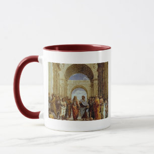 Taza El detalle de Raphael "La escuela de Atenas", alre