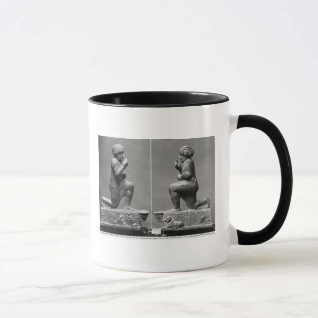 Taza El devoto de Larsa, también conocido como rey (Derecha)