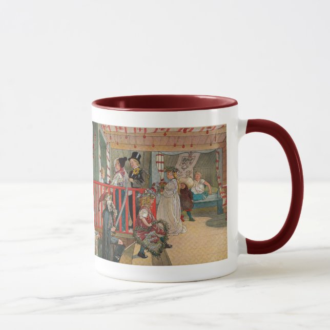 Taza El día conocido de Carl Larsson (Derecha)