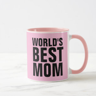 TAZA EL DÍA DE LA MADRE MEJOR BARRO DE CAFÉ DE MADRE